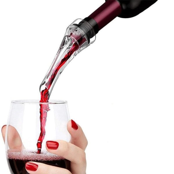 Magisk vin karaff röd vin luftning hällare pip karaff vin luftare snabb luftning hällning verktyg