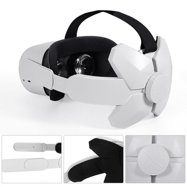 Virtuel hoved rem For Oculus Quest 2 Pad VR Elite rem