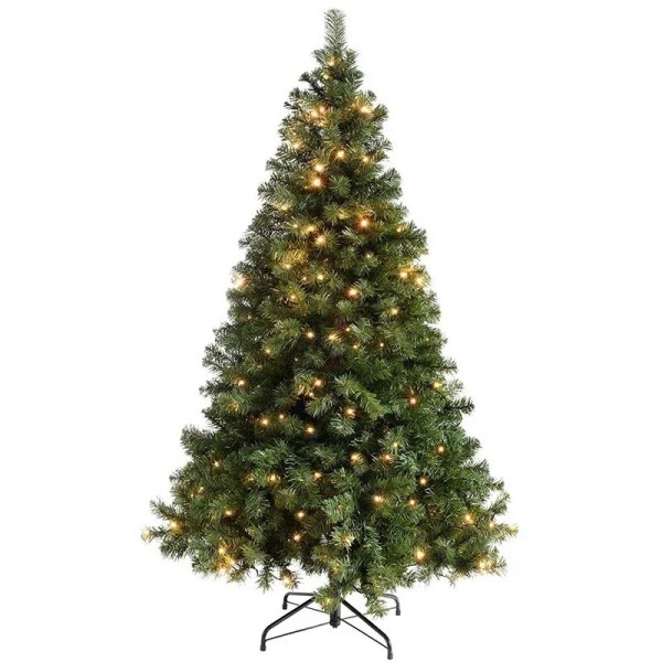 Kunstig PVC Juletræ  Grøn Stor gran jule fyr træ