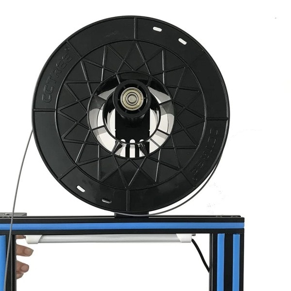 3D printer filament stativ spole beslag holder opgradering med leje roterbar