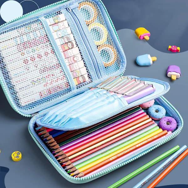 Creative Blyant Etuier Tegnefilm Søde Pen Tasker Kawaii Etuier Lynlås Blyant Etuier
