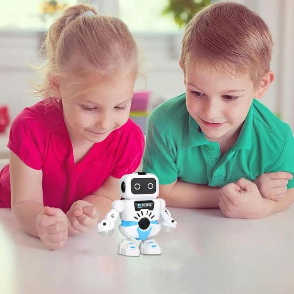 Barn Dans Robot Leksak Astronaut Dans Leksak med Musik Ljus Ultrafuturistiska Rymdmän DJ Robot