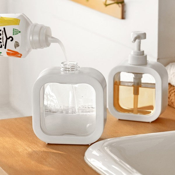 Kylpyhuone saippua annostelijat täytettävä voide shampoo suihku geeli pidike