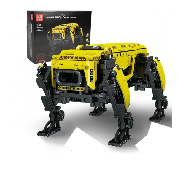 Teknisk legetøj APP& RC Motoriseret Boston Dynamics Big Dog Set Assembly AlphaDog Building Blocks