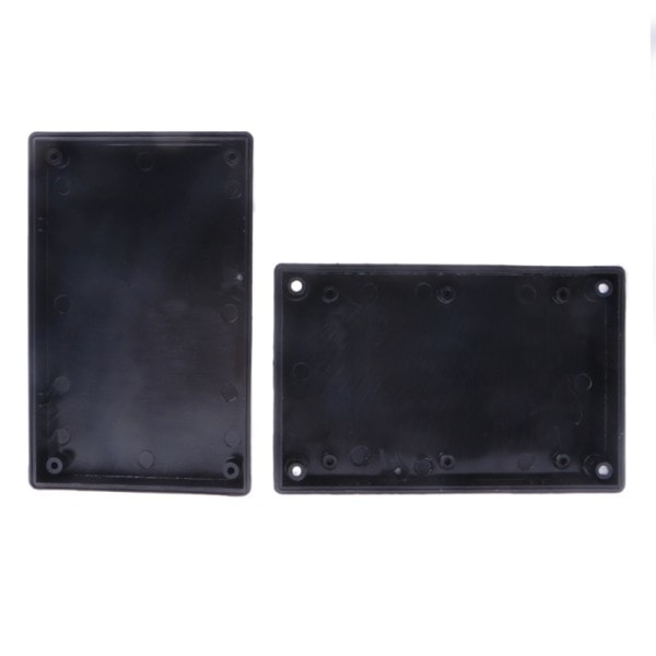 125x80x32mm svart vattentät box elektroniskt projekt instrument fodral  kontakt