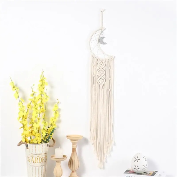 96 cm Bohemian Chic Macrame Vegg Hengende Teppe Rom Dekor