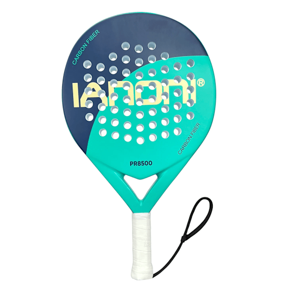 Padel Racket Karbon Fiber Overflate med EVA Minne Flex Foam Core Padel Tennis Racketter Lettvekt