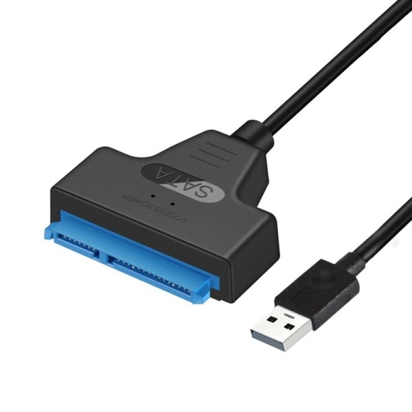 SATA til USB 3,0 / 2,0 kabel opptil 6 Gbps for 2,5 tommer ekstern HDD SSD harddisk