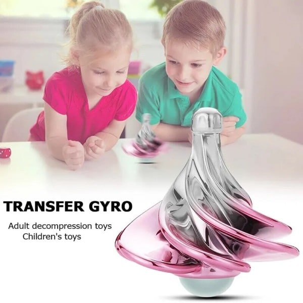 Pneumatisk Gyro Portabel Fingertopp Dekompression Skrivbord leksak