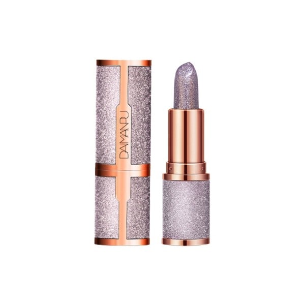 Glitter Matte Lämpötila Vaihto huulipuna Vedenpitävä Pitkä kestävä Timantit huulipunat