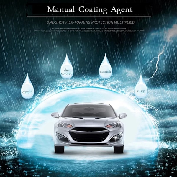 Nano keramik 500 ml bil coating auto detaljering produkter væske spray polering voks film maling pleje beskytter kit tilbehør