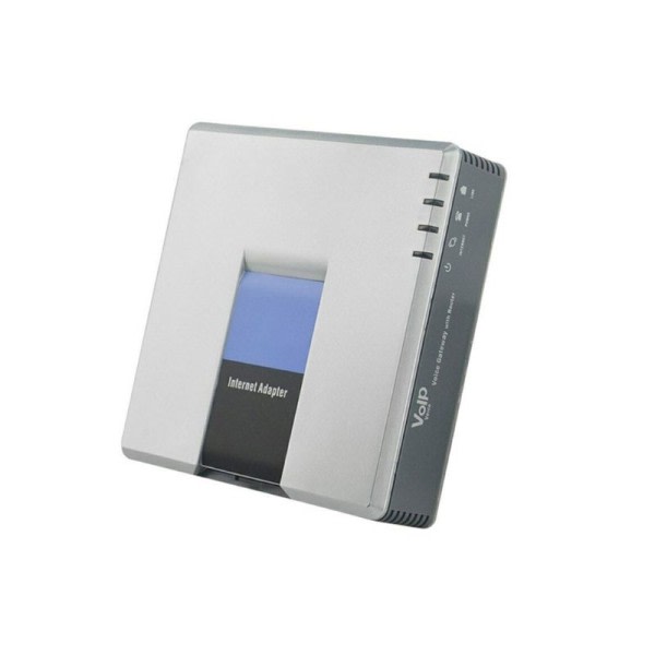1Set Gateway 2 Porte SIP V2 Protokol Internet Telefon Voice Adapter med Netværk kabel