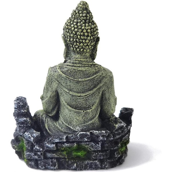 Buddha patsas hartsi käsityöt kala katkarapu talo akvaario kala akvaario maisema koristelu koriste