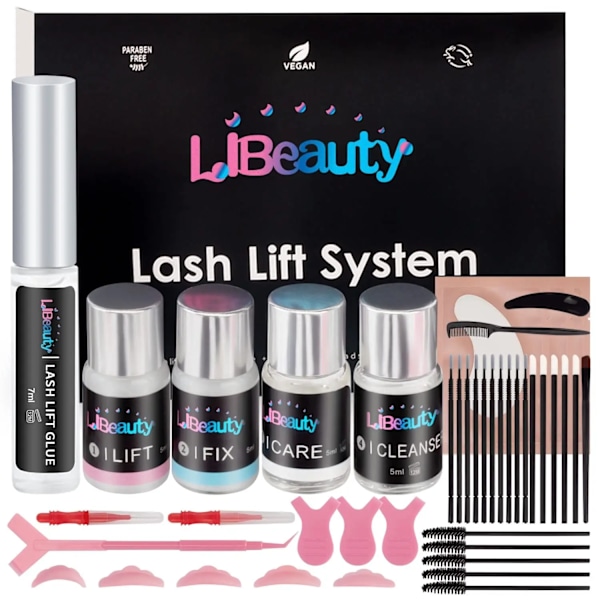 Fast Lash Lift Kit Lash Lift Eyelash Lifting Eyelash Enhancer Calia Set Lashes Perm Complete työkalulla