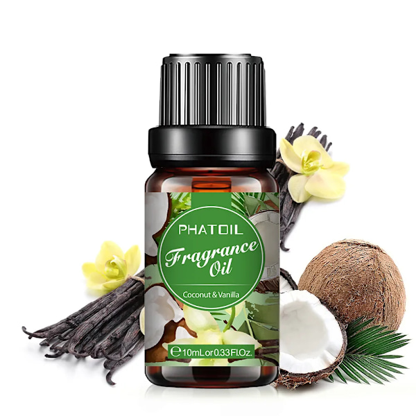 10ml Kokos Vanilje Duft Aroma Olie Diffuser Musk