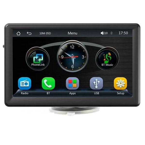 7 tuuman auto radio multimedia video soitin langaton Carplay ja langaton Android auto kosketusnäyttö aurinko visiiri