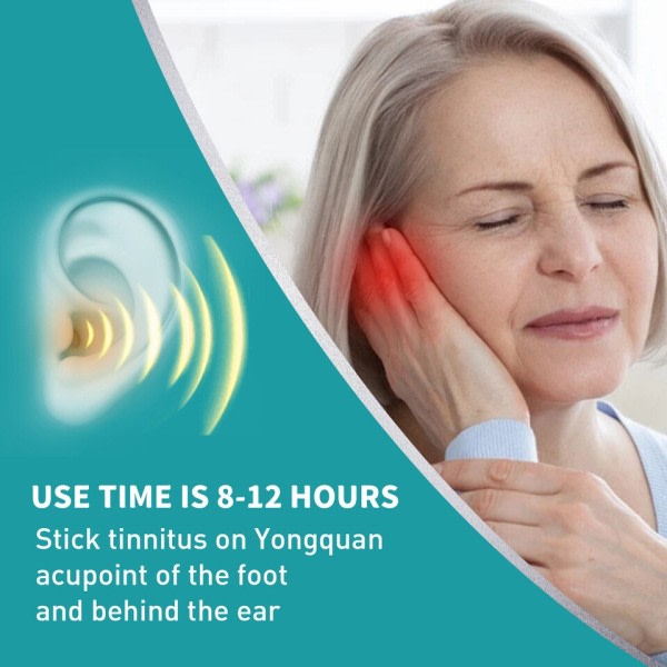 Øre ringing lindrende dråper lindre døvhet tinnitus kløe ørepine helse pleie behandling