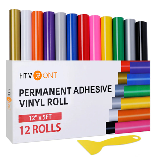 Moni väri pysyvä liima vinyyli rullat Cricut askartelu tee-se-itse kuppi lasi puhelin kotelo sisustus