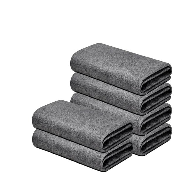 10 stykker Fortykket Magic Rengøring Klud Mikrofiber Glas Rent Håndklæde