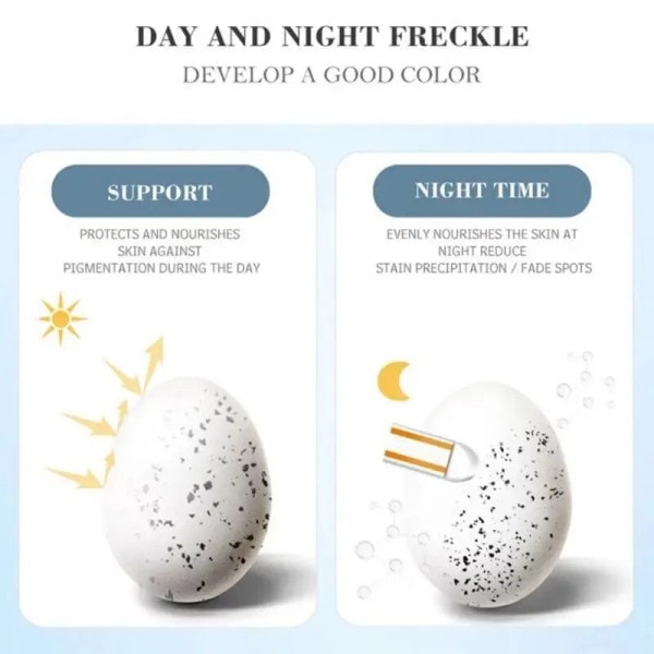 Whitening Freckle Cream Fuktgivande Ljusna upp Ansikte Ta bort Melasma Cream Ta bort Mörka Fläckar