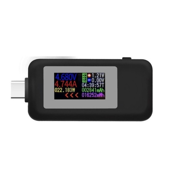 10 in 1 USB Tester DC Digital Voltmeter Amperimetro Strøm Spenning Meter Amp Volt Amperemeter Detektor