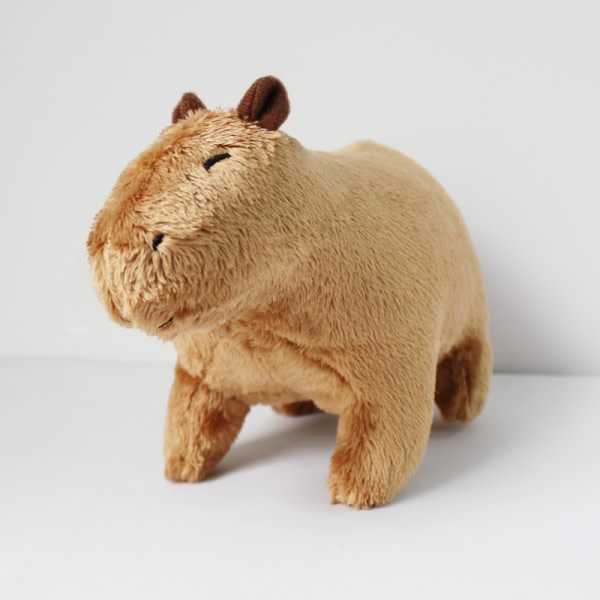 Simulering Capybara Udstoppede Dyr Plyd Legetøj Bløde Dukker Real Life Capybara Dukker Børn Legetøj