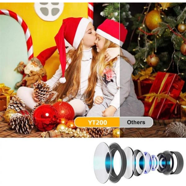 Den minste 1080P Projektor LED Hjem Media spilleren