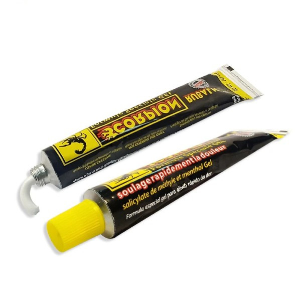 12 bitar Skorpion Gift Smärta Salva Neuralgi Syra Stasis Reumatism Artrit led kräm