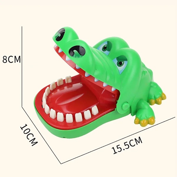 Finger biting Triks Leker Simulering Krokodille Shark Bitt Finger Dekompresjon Spill Gag Leker