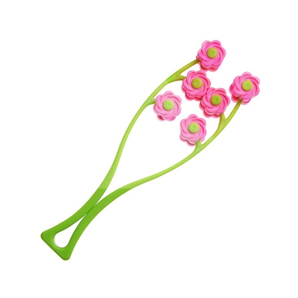 Ansiktsmassasje Roller Bærbar Blomst Shape Anti rynke Ansiktsløft Slanking Ansikt Avslapping Skjønnhet verktøy