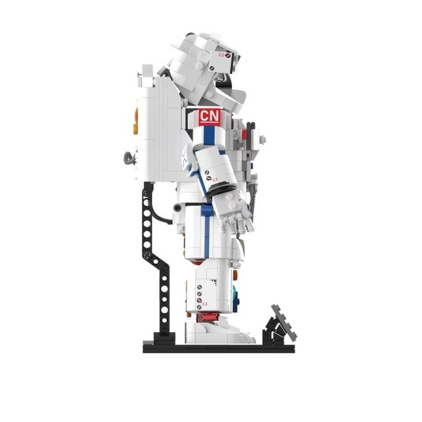 3D halvkropp robot rymd astronaut modell leksaker robot rymdman bygge block