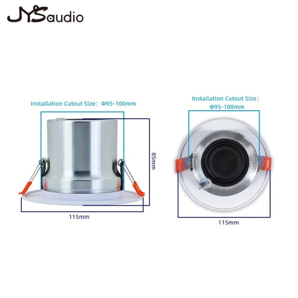 Smart Home Theater Ljud Förstärkare WiFi Bluetooth In-wall Android Musik Panel Stereo Mini Tak Högtalare Set Hotell Bostäder