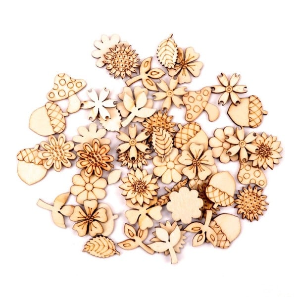 Hem Inredning Handgjorda Accessoarer Scrapbooking Hantverk  Gör-det-själv Naturligt Blommor Löv mönster
