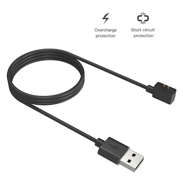 USB Magnetisk Oplader Aktiv Smartwatch Oplader Tråd