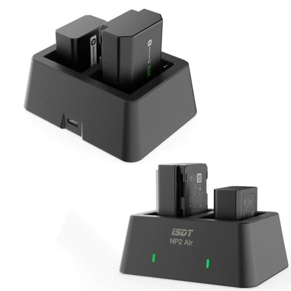 Dubbel kanal laddare för SONY digital bildbehandling utrustning batteri