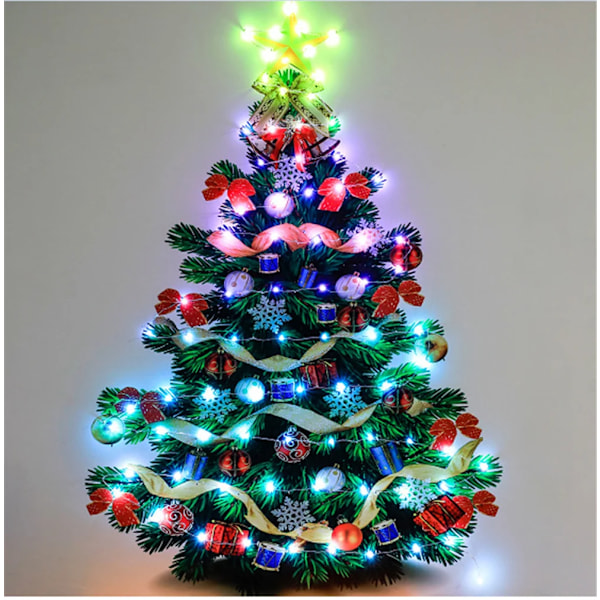 10M Fairy Light Smart Christmas LED Garland Fjernbetjening Bluetooth APP Control