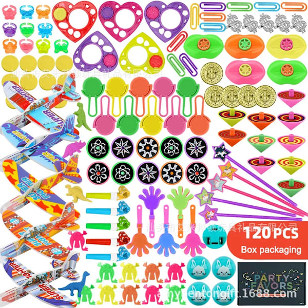 300 bitar Party Favors Leksak Sortiment Giveaway Pinata Filler Bulk Leksaker