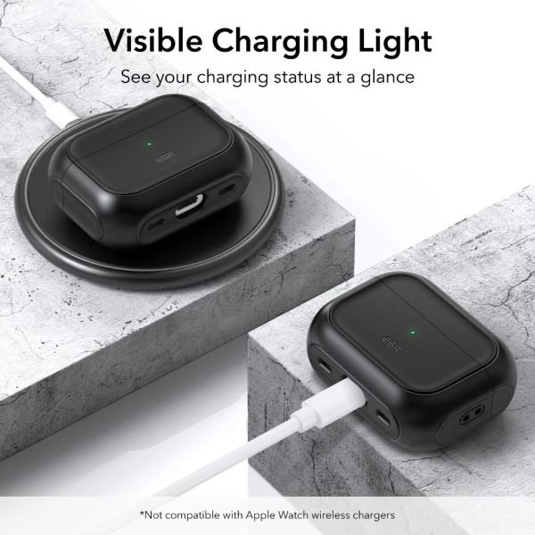 AirPods Pro 2 fodral med HaloLock  for AirPods Pro 2022 MagSafe fodral for funda Airpods Pro Hybrid Drop Protection Cover