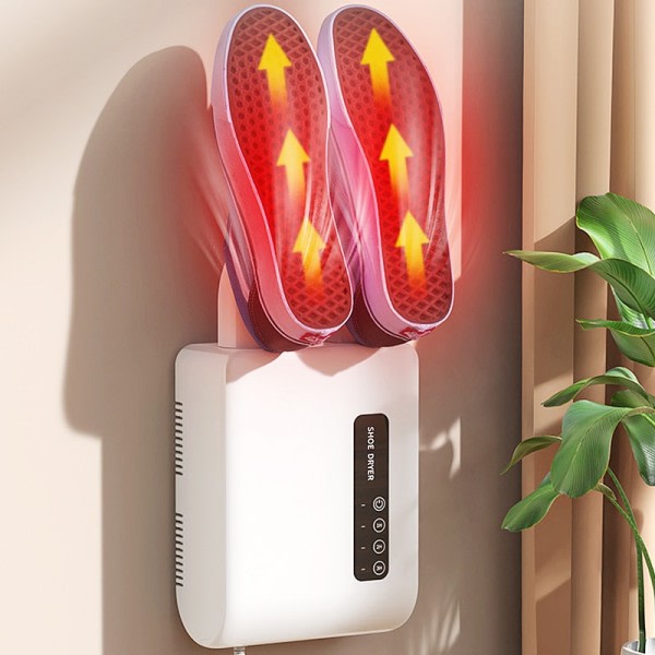 Elektrisk sko tørretumbler vægmonteret støvler lugtfjerner husholdning  multifunktionel sko tørrer maskine dc82 | Fyndiq