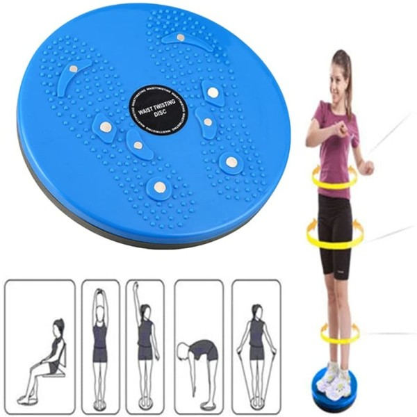 Magnet midja vridning skiva kondition balans bräda vikt förlora tränare magnetisk massage vridning platta