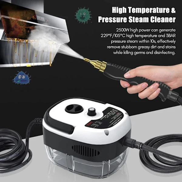 Damp Cleaner Høj Temperatur Sterilisation Air Conditionering Køkken Ejette Hjem