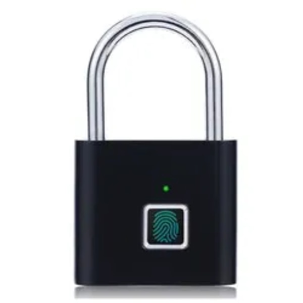 Sormenjälki lukko avaimeton vedenpitävä varkaudenesto Smart Lock sormenjälki riippulukko