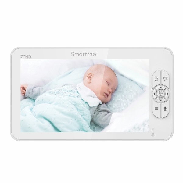 HD Split Skærm Video Baby Monitor Ingen WiFi , Baby Camera Monitor