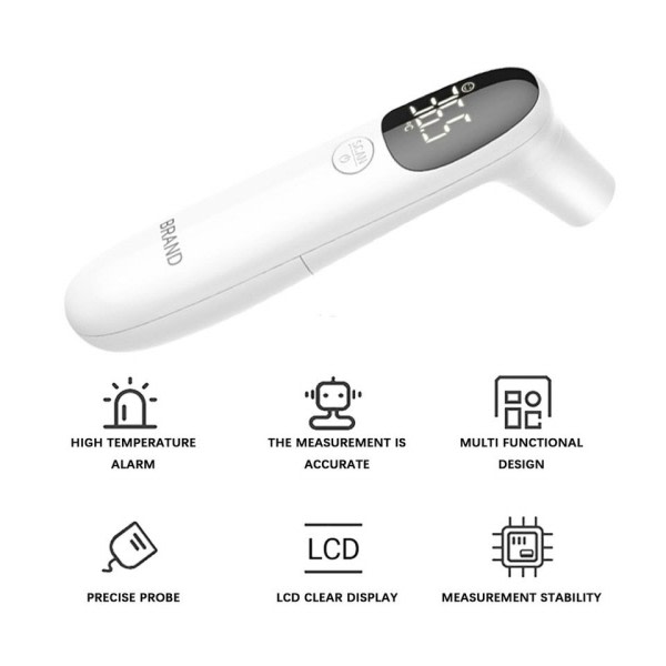Medicinsk Temperatur Infrarød Digital Infrarød Termometer Mål Feber Voksen Barn