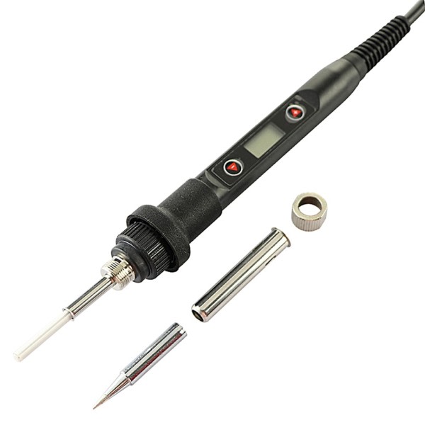 Justerbar temperatur Lötjärn 80W 220V / 110V LCD Elektrisk Llödstryk Svets Reparation Verktyg