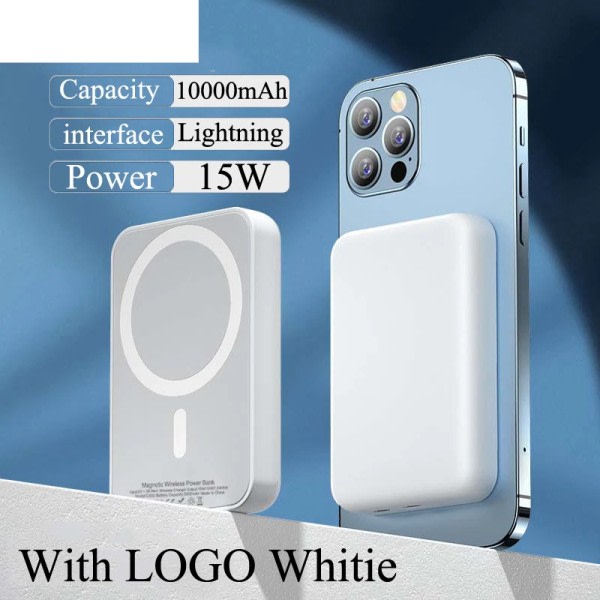 5000mAh Original 1:1 Macsafe Power Bank Portable Magnetic Trådløs Oplader For iPhone12 13 14 Pro Max