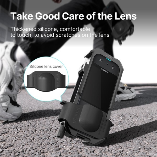 Metall beskyttende bur panoramisk action kamera koffert rigg med kald sko feste