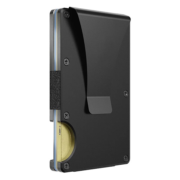 Rfid kredit kort innehavare män kvinnor minimalist plånböcker