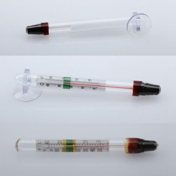 Glass meter akvarium fisk tank vann temperatur termometer