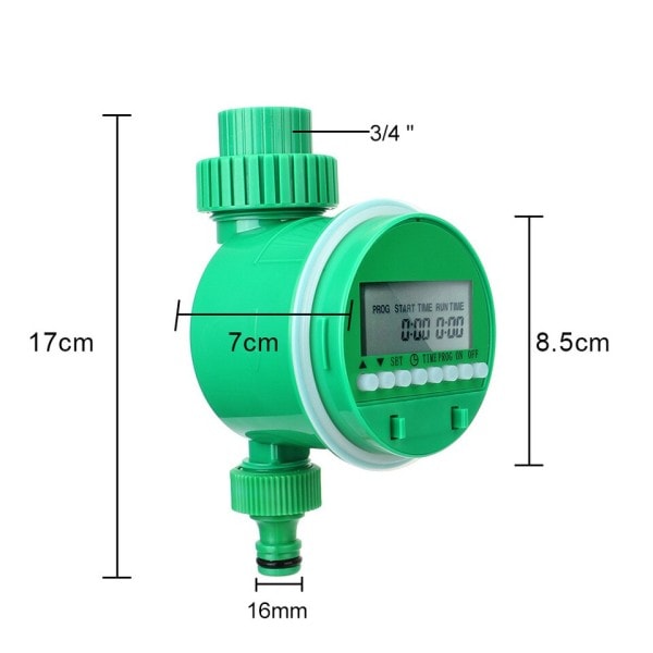Automatisk Irrigation Timer Have Vand Kontrol Enhed Intelligence Ventil